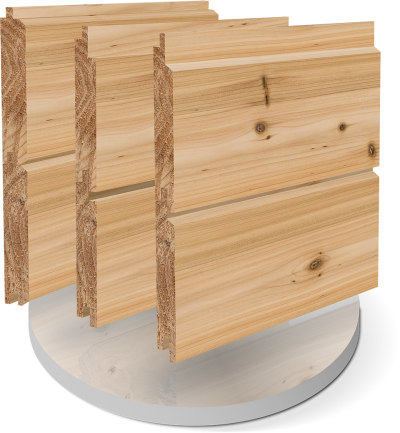 STK (Sound tight knot) Western Red Cedar Cladding